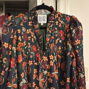 Printed Alden Adair blouse euc